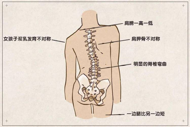 脊柱侧弯体态特征